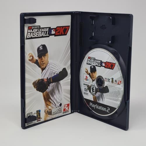Major League Baseball MLB 2K7 (PlayStation 2 PS2) CIB COMPLETE & TESTED - Thumbnail 2