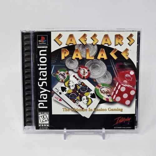 Caesars Palace (PlayStation 1 PS1) CIB COMPLETE & TESTED