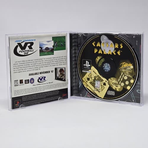 Caesars Palace (PlayStation 1 PS1) CIB COMPLETE & TESTED - Thumbnail 2