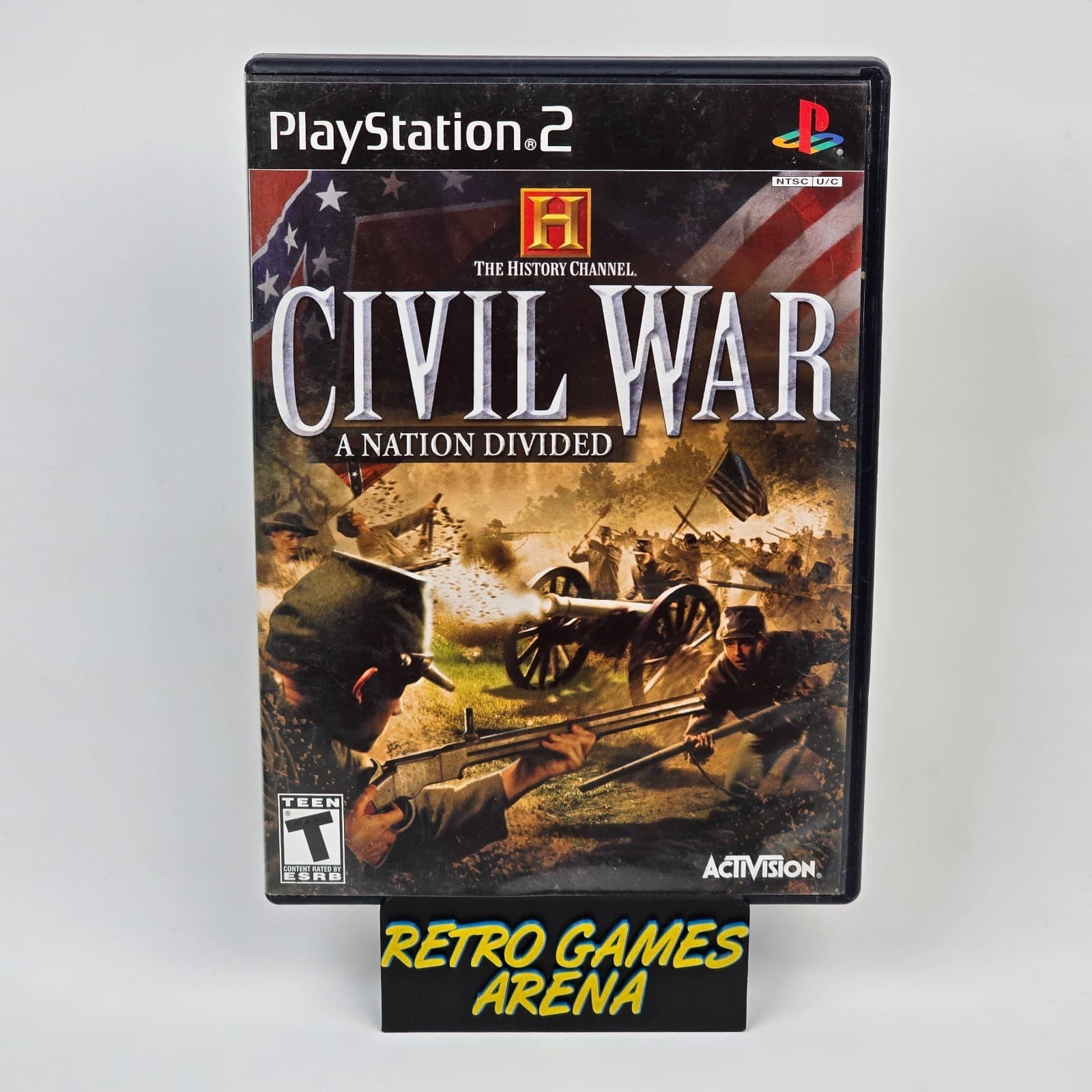 History Channel: Civil War - A Nation Divided (PlayStation 2 PS2) CIB COMPLETE