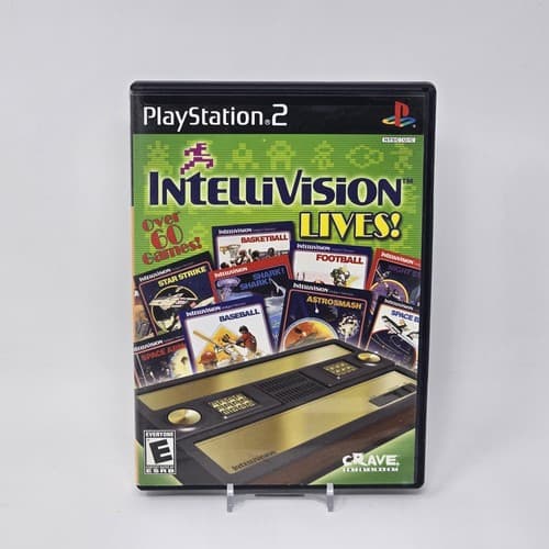 Intellivision Lives (PlayStation 2 PS2) CIB COMPLETE & TESTED