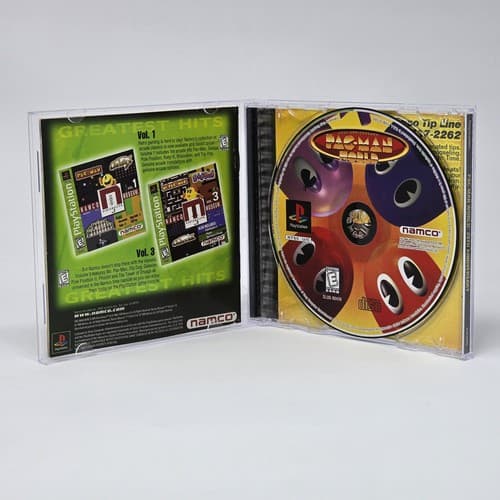 Pac-Man World: 20th Anniversary (PlayStation 1 PS1) Black Label CIB & TESTED - Thumbnail 2