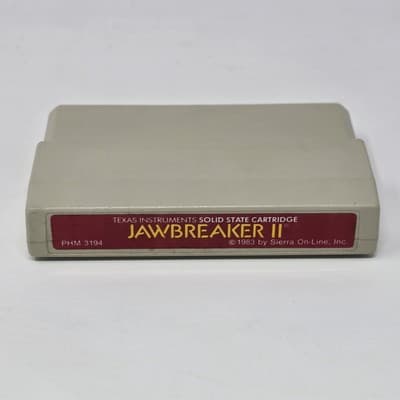 Jawbreaker II 2 (Texas Instruments TI-99/4A) CLEANED & TESTED