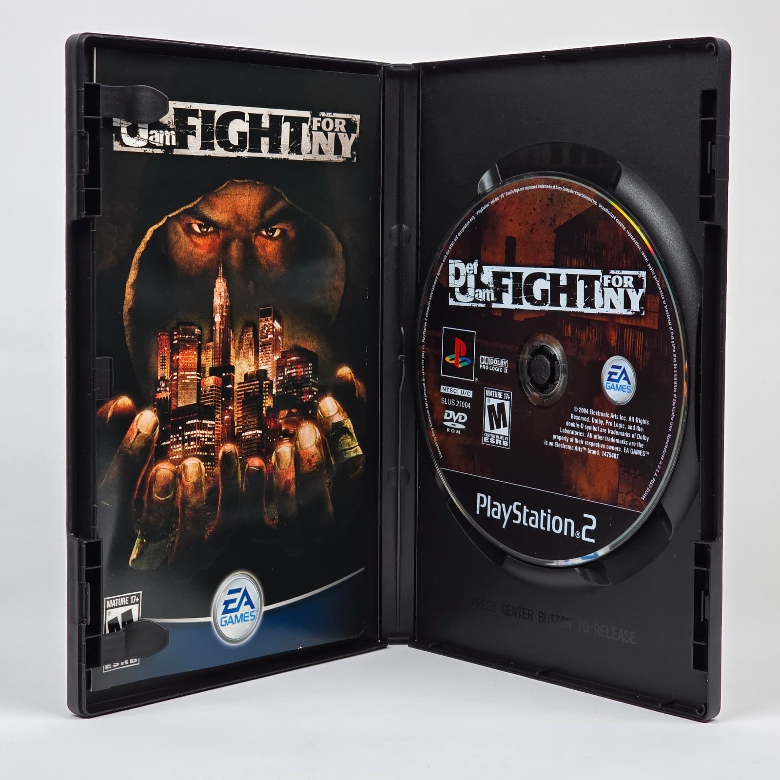 💿REFURBISHED Def Jam: Fight for NY (PlayStation 2 PS2) Blk Lbl CIB COMPLETE💿 - Thumbnail 2