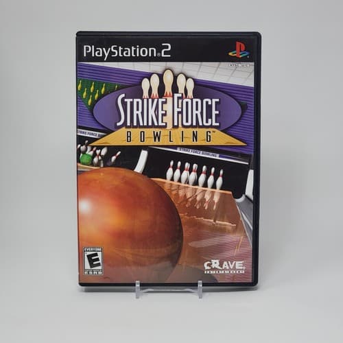 Strike Force Bowling (PlayStation 2 PS2) CIB COMPLETE & TESTED