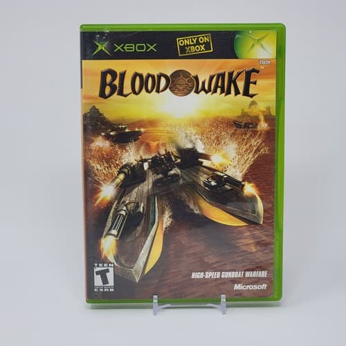 Blood Wake (Original Xbox) Black Label CIB COMPLETE & TESTED