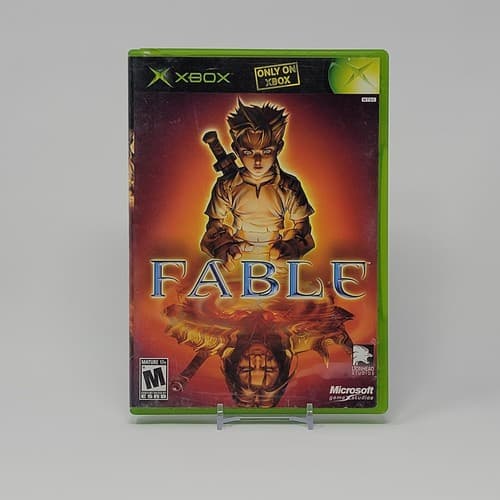 Fable (Original Xbox) Black Label Case & Disc (No Manual) TESTED