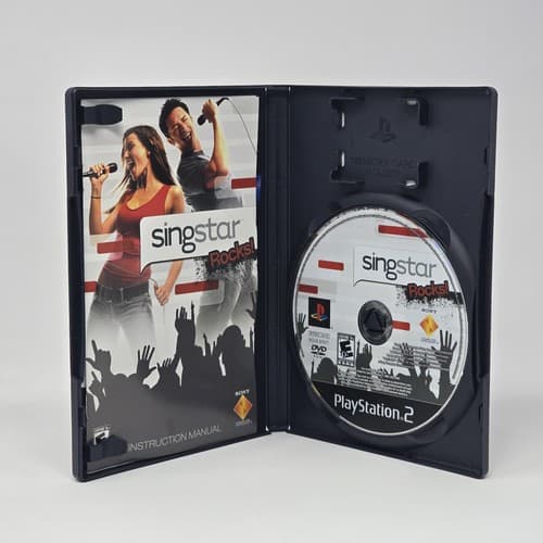 Singstar: Rocks! (PlayStation 2 PS2) CIB COMPLETE & TESTED - Thumbnail 2