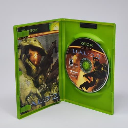 Halo 2 (Original Xbox) Black Label CIB COMPLETE & TESTED - Thumbnail 2