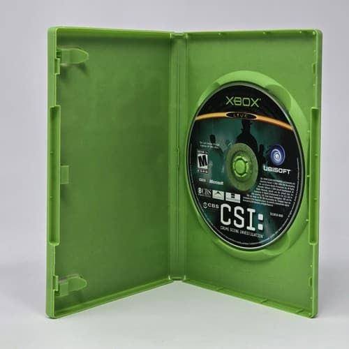 CSI: Crime Scene Investigation (Original Xbox) Case & Disc TESTED - Thumbnail 2