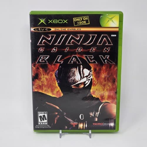 Ninja Gaiden Black (Original Xbox) Case & Disc TESTED