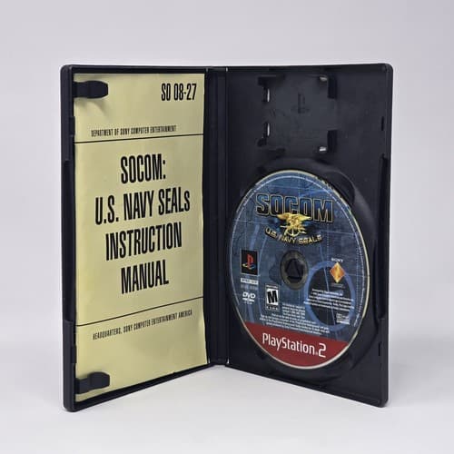 SOCOM: U.S. Navy SEALs (PlayStation 2 PS2) Greatest Hits CIB COMPLETE - Thumbnail 2