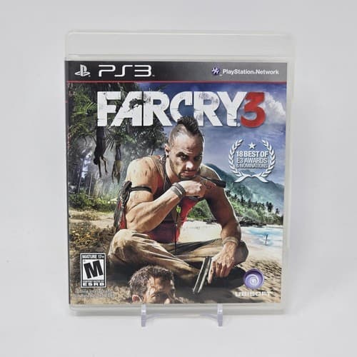 Far Cry 3 (PlayStation 3 PS3) Black Label CIB COMPLETE & TESTED