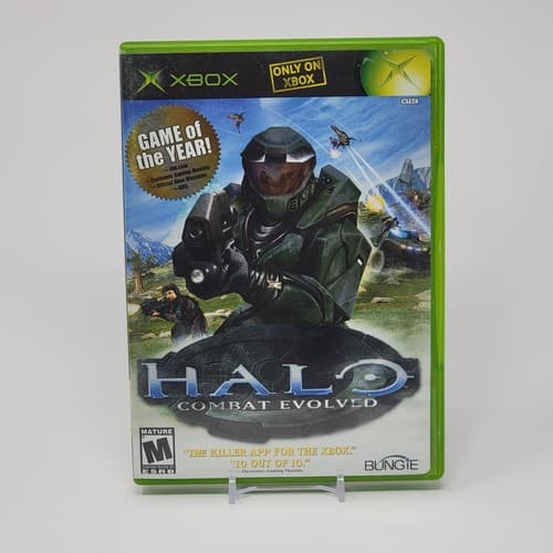 Halo: Combat Evolved CE (Original Xbox) Game Of The Year CIB COMPLETE & TESTED