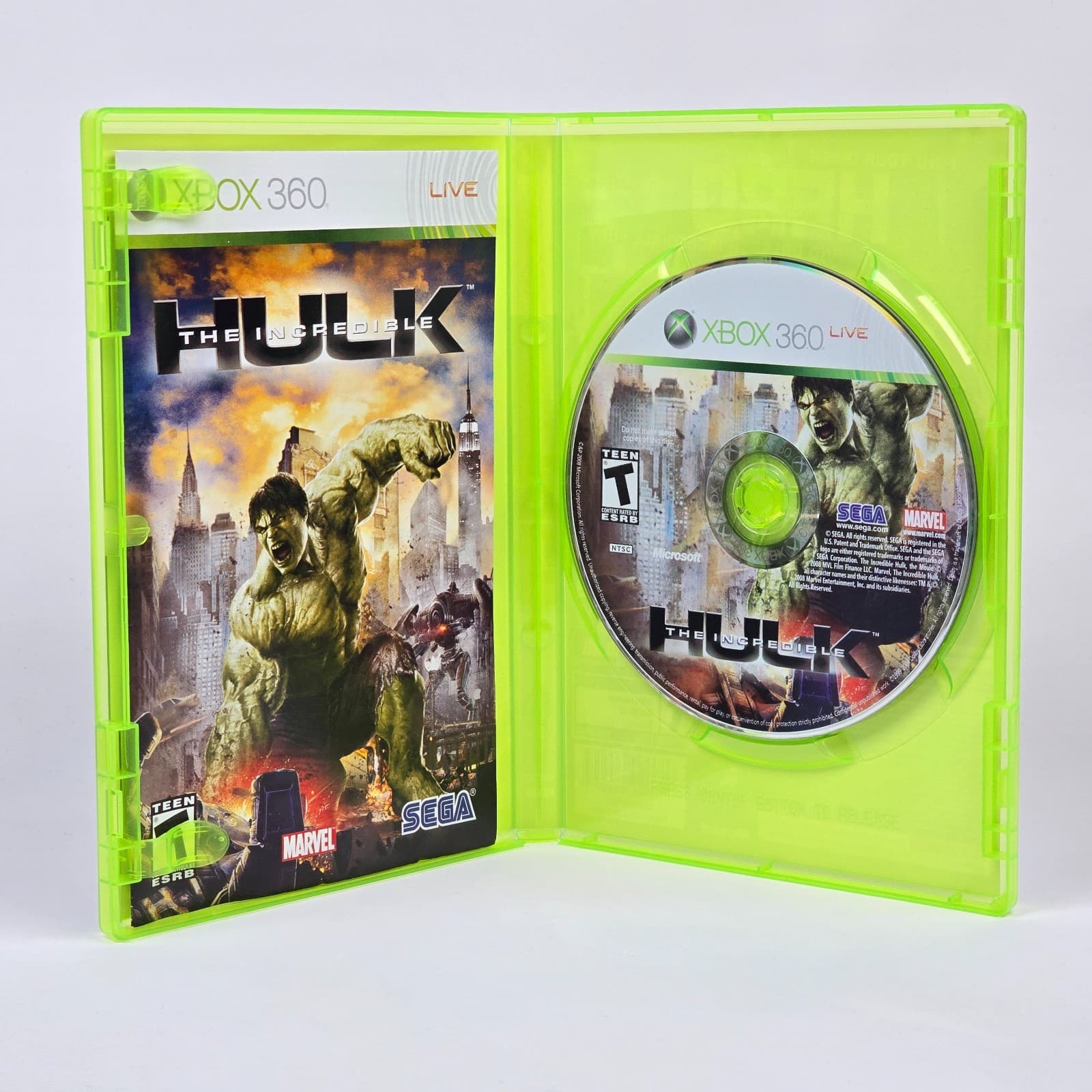 💿 REFURBISHED The Incredible Hulk (Xbox 360) CIB COMPLETE 💿 - Thumbnail 2