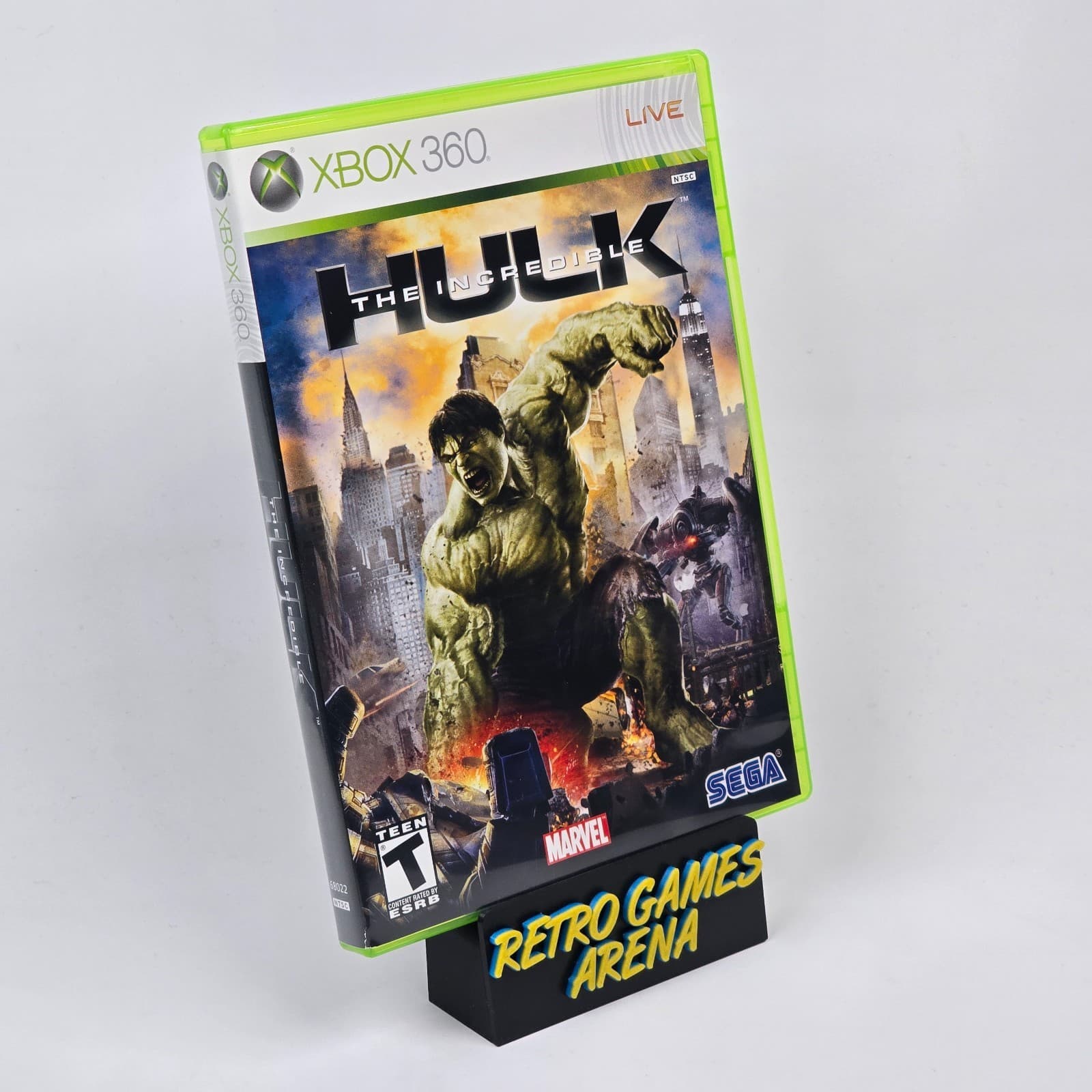💿 REFURBISHED The Incredible Hulk (Xbox 360) CIB COMPLETE 💿