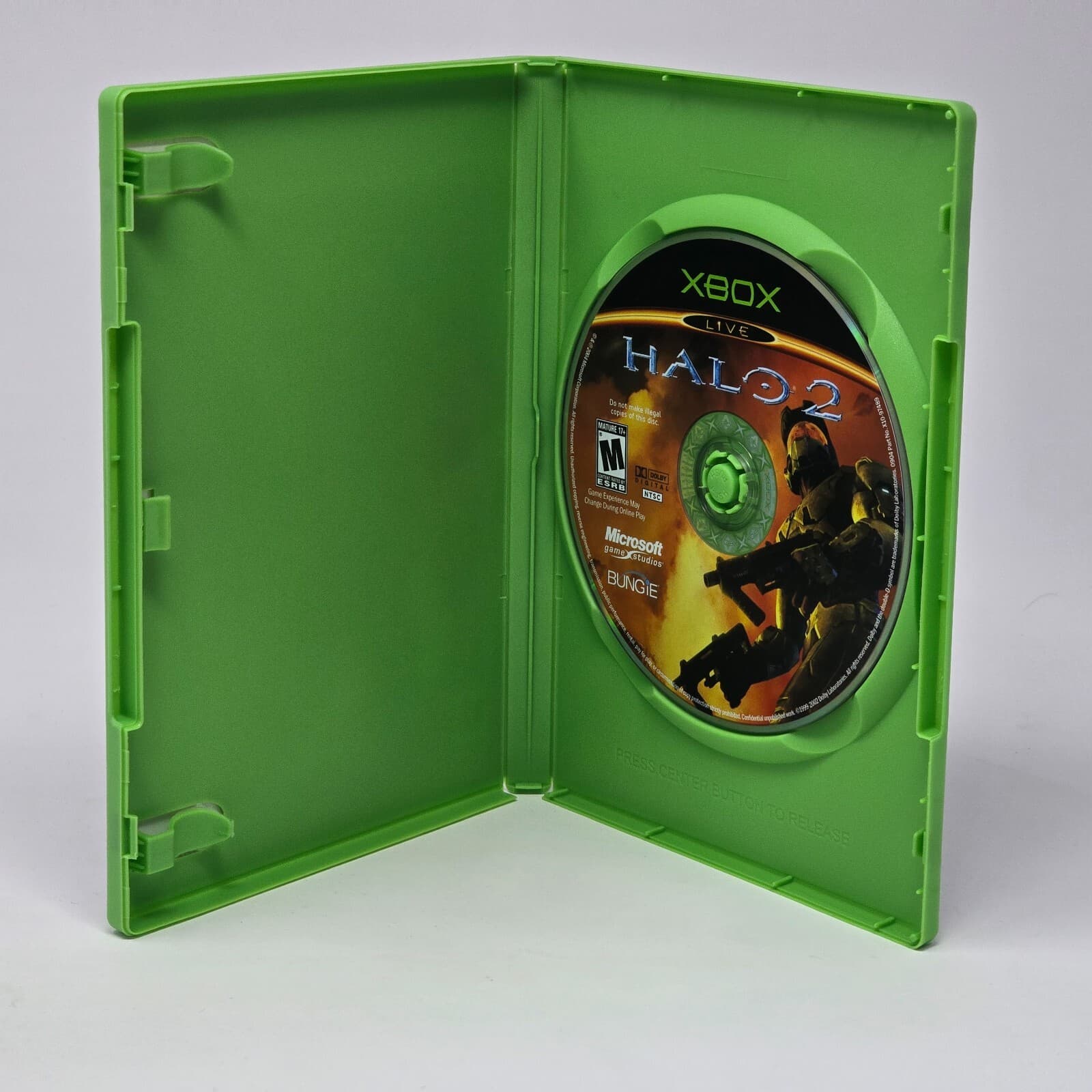 Halo 2 (Original Xbox) Black Label Case & Disc TESTED - Thumbnail 2