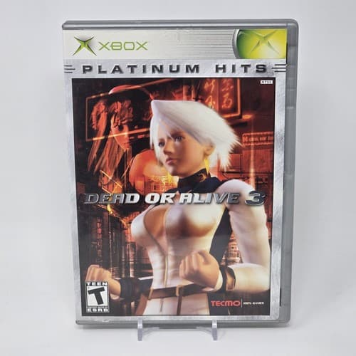 Dead or Alive 3 (Original Xbox) Platinum Hits CIB COMPLETE & TESTED