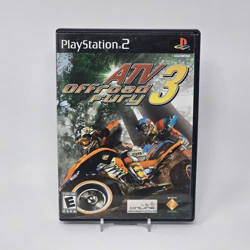 ATV Offroad Fury 3 (PlayStation 2 PS2) Black Label CIB COMPLETE & TESTED