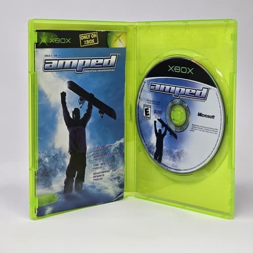 Amped: Freestyle Snowboarding (Original Xbox) Black Label CIB COMPLETE & TESTED - Thumbnail 2