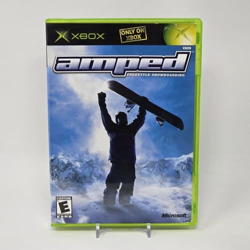 Amped: Freestyle Snowboarding (Original Xbox) Black Label CIB COMPLETE & TESTED