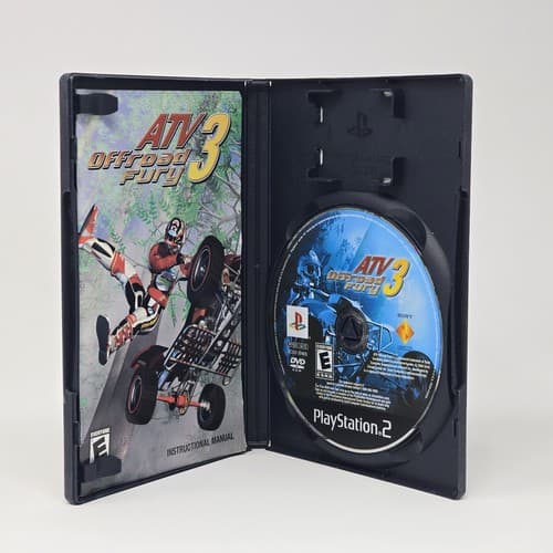 ATV Offroad Fury 3 (PlayStation 2 PS2) Black Label CIB COMPLETE & TESTED - Thumbnail 2