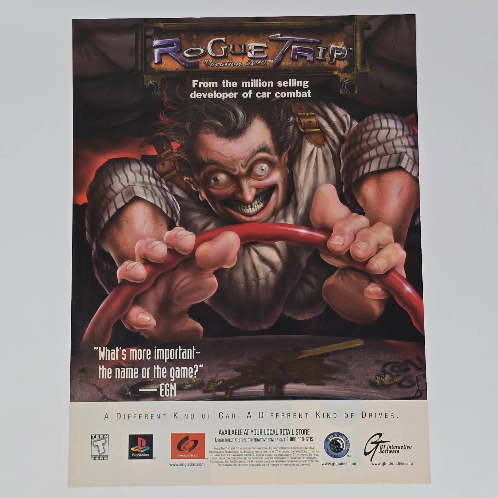 Rogue Trip Vacation 2012 PS1 Million Selling Print Ad/Poster Official Promo Art