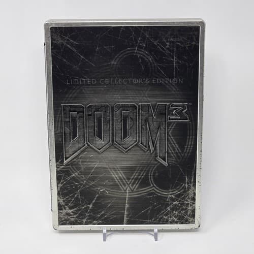 Doom 3 Limited Edition Steelbook (Original Xbox) CIB & TESTED (No Sleeve)
