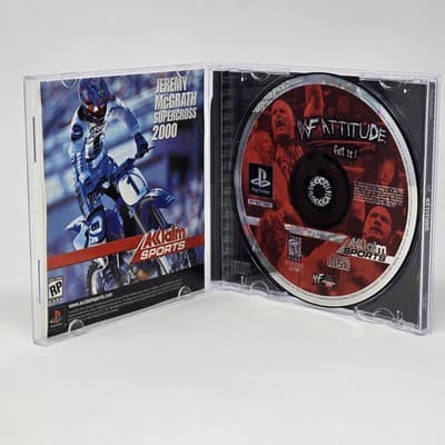 WWF Attitude (PlayStation 1 PS1) CIB COMPLETE & TESTED - Thumbnail 2