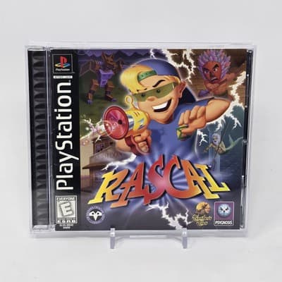 Rascal (PlayStation 1 PS1) CIB COMPLETE & TESTED