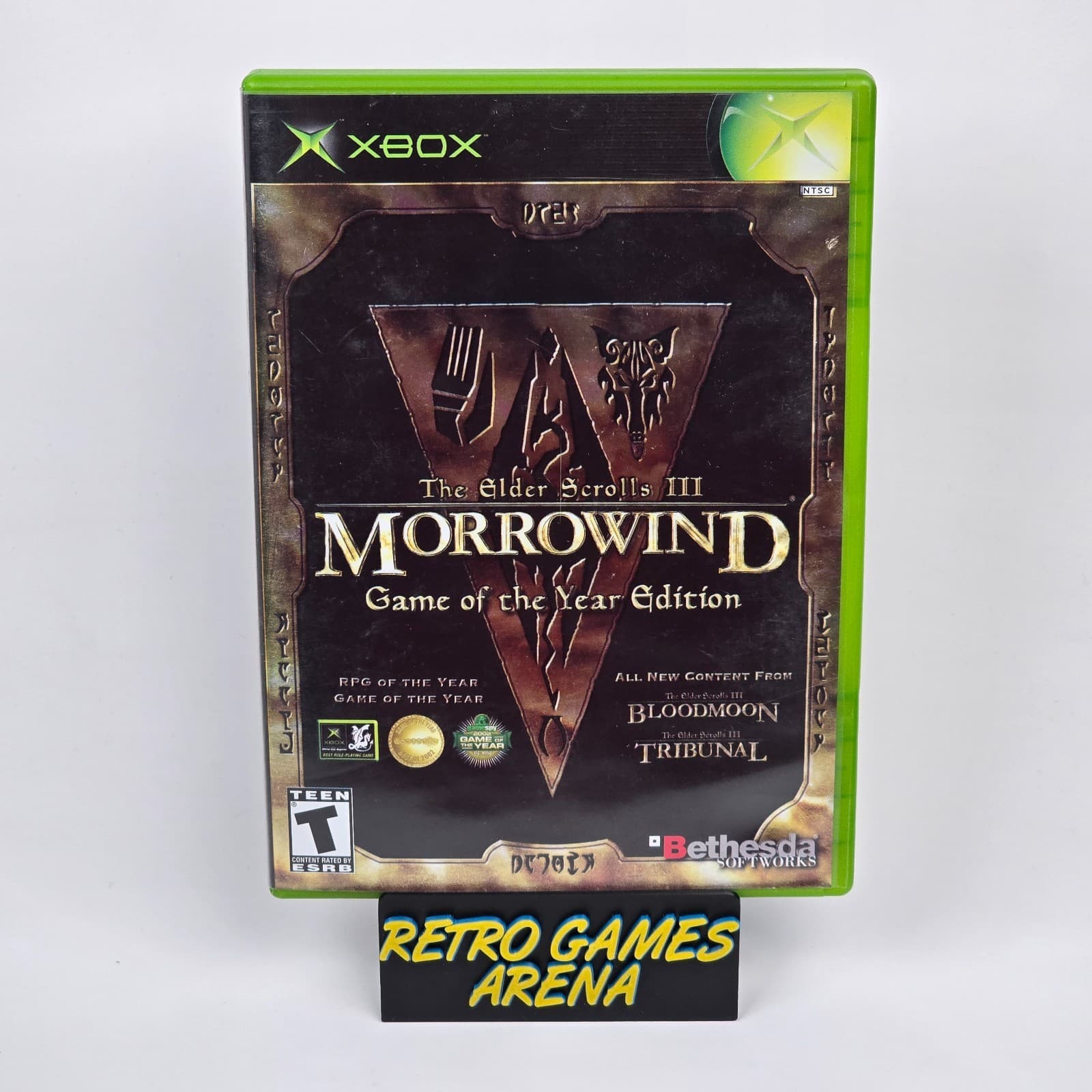 Elder Scrolls: Morrowind GOY Edition (Original Xbox) Black Label CIB & TESTED
