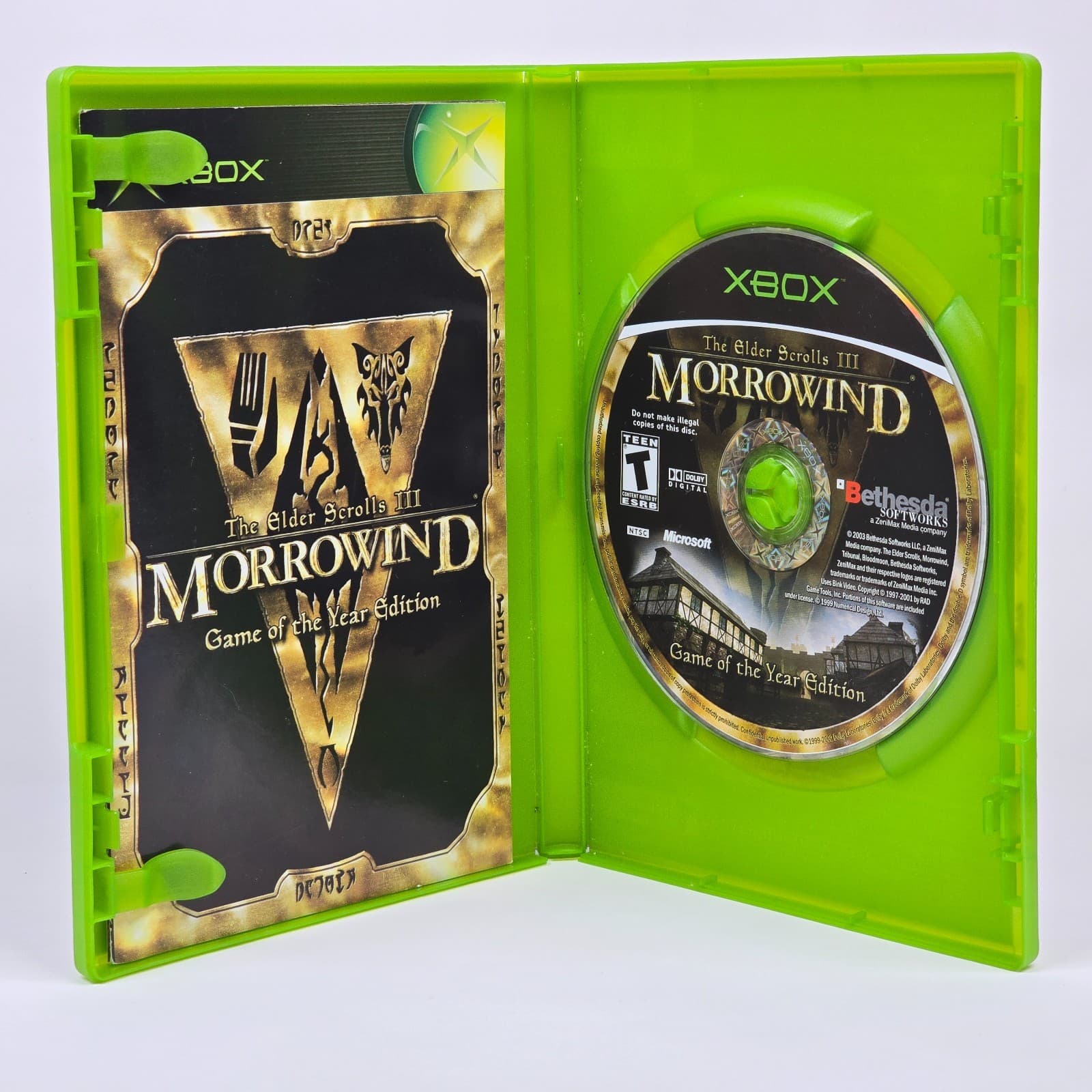 Elder Scrolls: Morrowind GOY Edition (Original Xbox) Black Label CIB & TESTED - Thumbnail 2