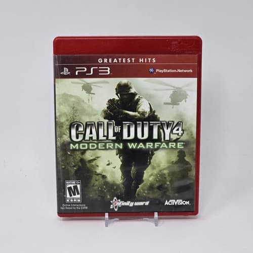 Call Of Duty 4: Modern Warfare (PlayStation 3 PS3) Greatest Hits CIB & TESTED