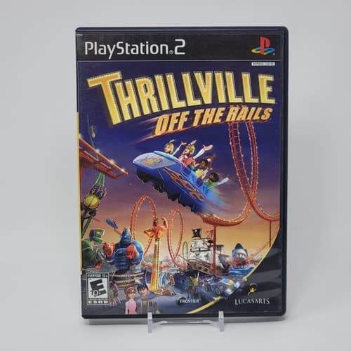 Thrillville: Off the Rails (PlayStation 2 PS2) CIB COMPLETE & TESTED