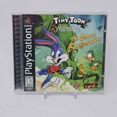 Tiny Toon Adventures: The Great Beanstalk (PlayStation 1 PS1) CIB & TESTED