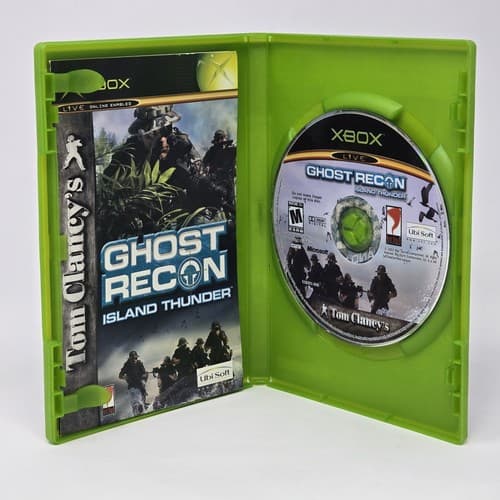 Ghost Recon: Island Thunder (Original Xbox) Black Label CIB COMPLETE & TESTED - Thumbnail 2