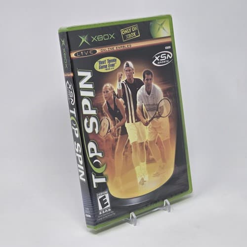 Top Spin Tennis (Original Xbox) BRAND NEW FACTORY SEALED