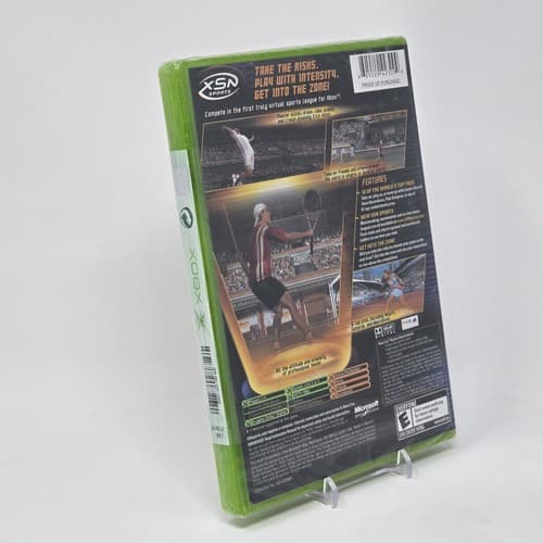 Top Spin Tennis (Original Xbox) BRAND NEW FACTORY SEALED - Thumbnail 2