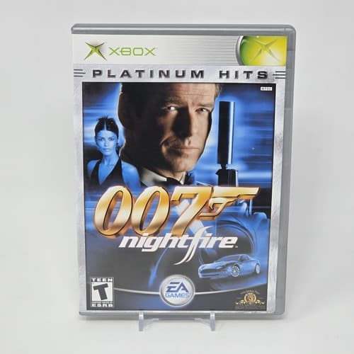 007 Nightfire James Bond (Original Xbox) Platinum Hits CIB COMPLETE & TESTED