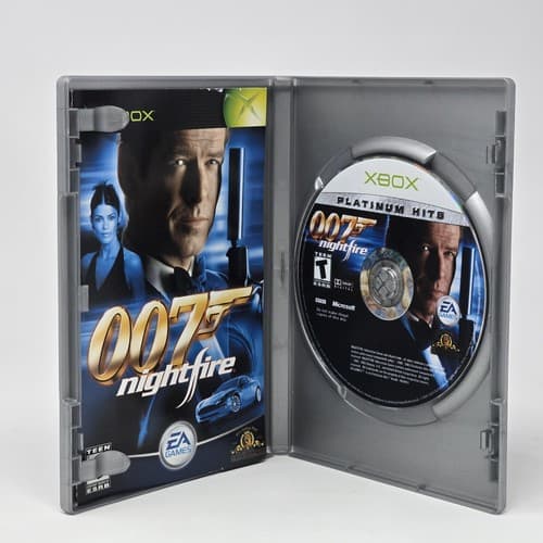 007 Nightfire James Bond (Original Xbox) Platinum Hits CIB COMPLETE & TESTED - Thumbnail 2