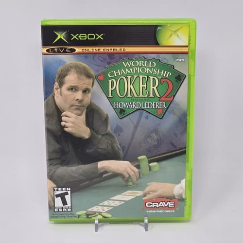 World Championship Poker 2 (Original Xbox) CIB COMPLETE & TESTED