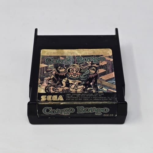 Congo Bongo (Atari 400 800 XL XE) CLEANED & TESTED