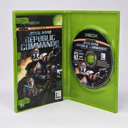 Star Wars: Republic Commando (Original Xbox) Black Label CIB COMPLETE & TESTED - Thumbnail 2