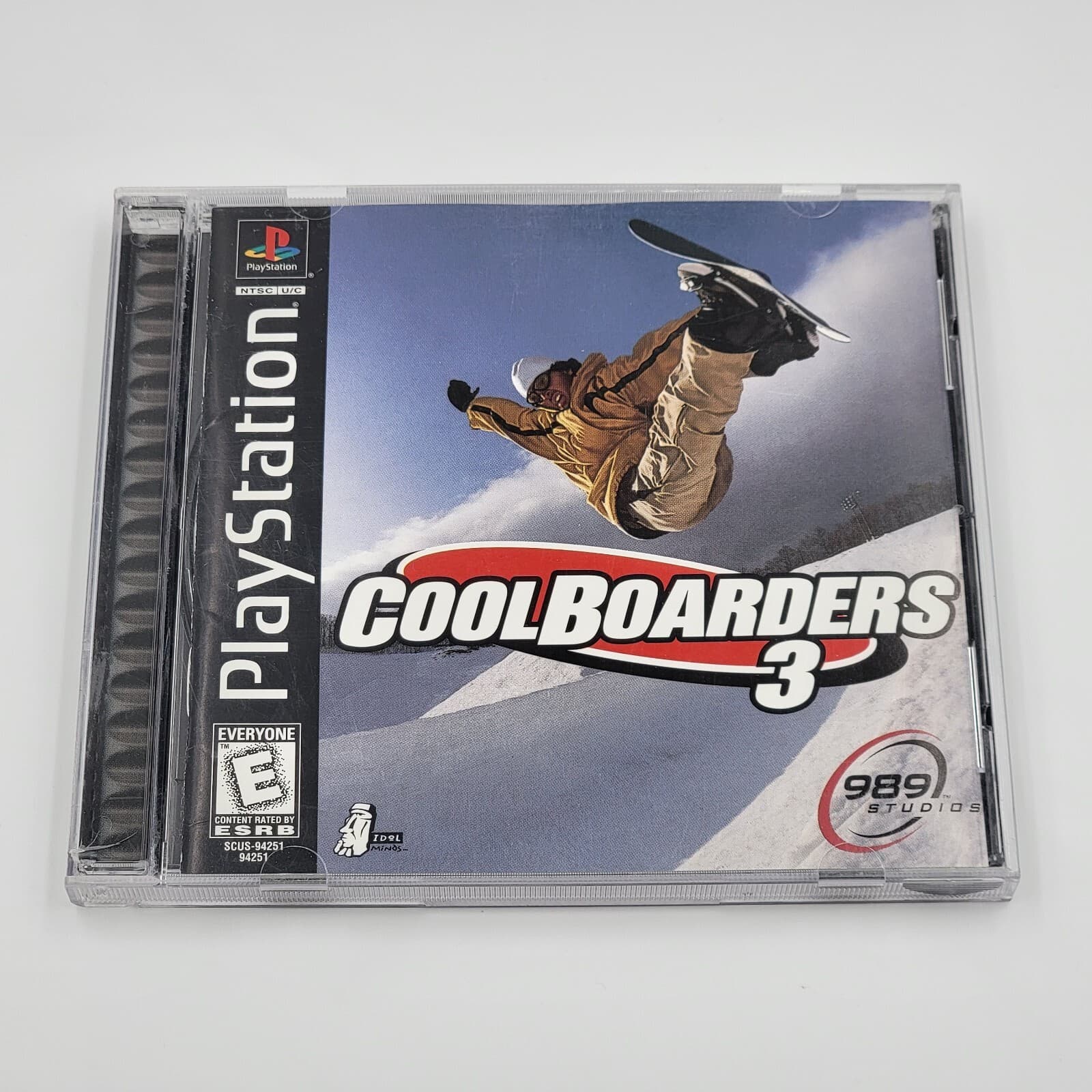 Cool Boarders 3 (PlayStation 1 PS1) Black Label CIB COMPLETE & TESTED