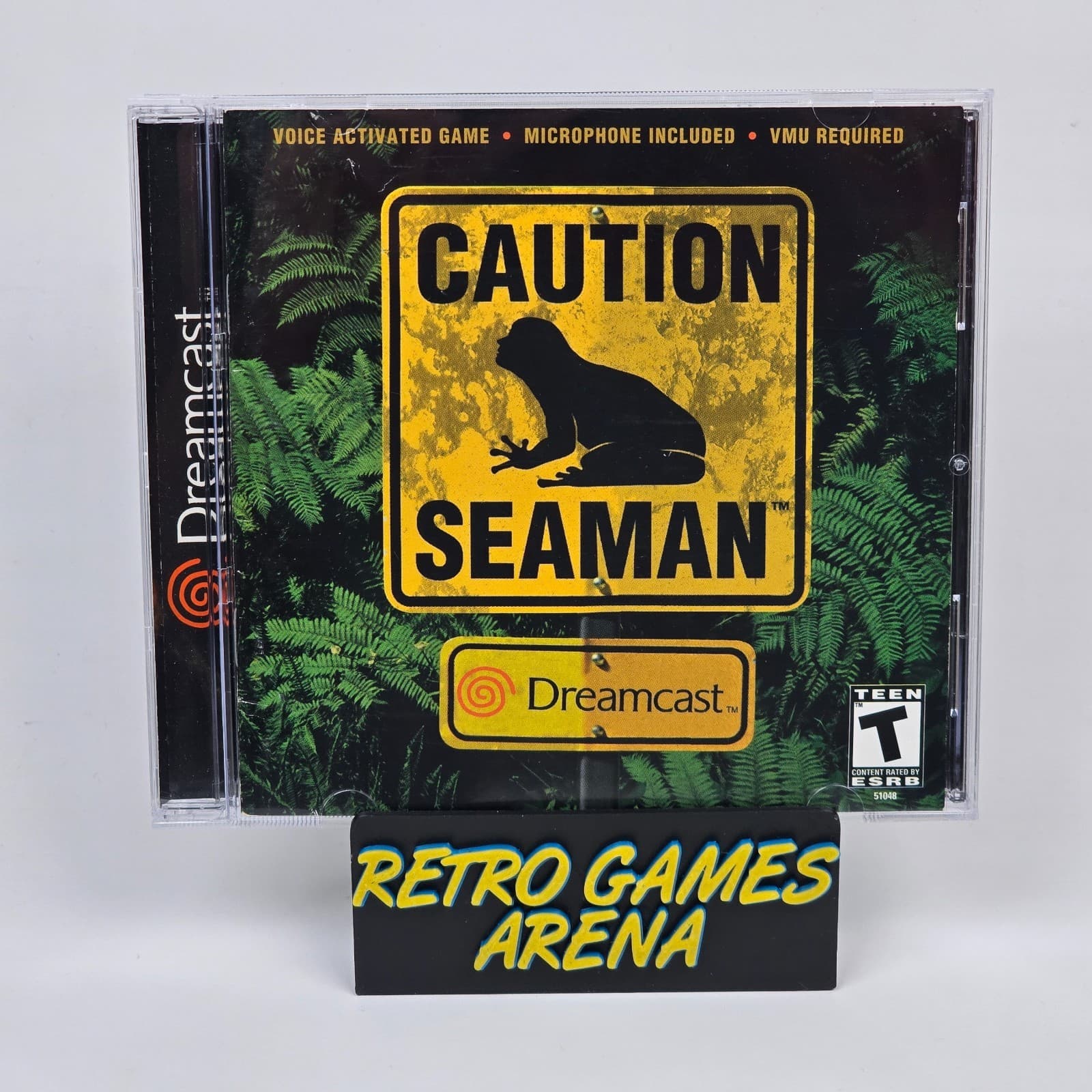 Seaman (Sega Dreamcast) CIB COMPLETE & TESTED (No Microphone)