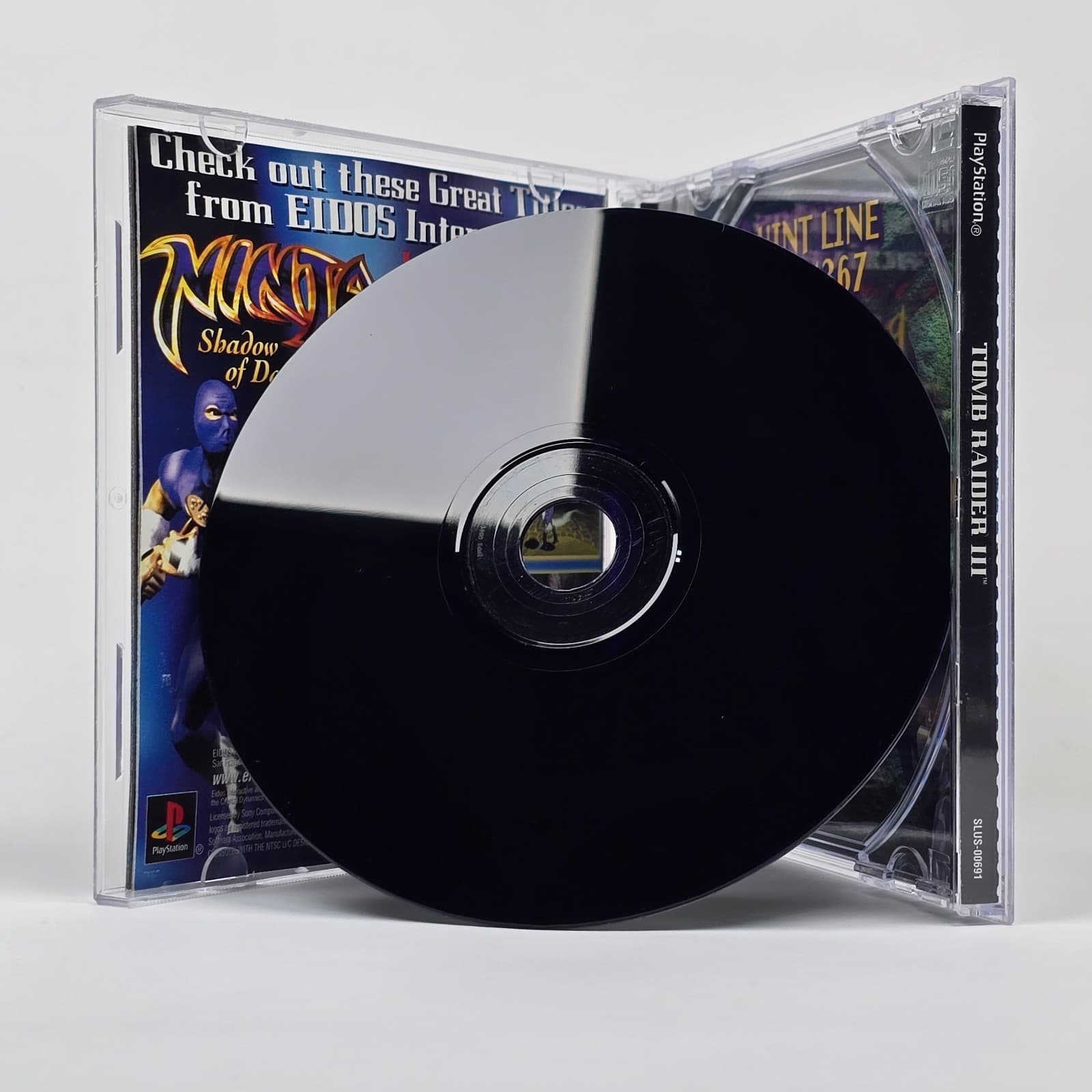 💿REFURBISHED Tomb Raider III 3 (PlayStation 1 PS1) Black Label CIB COMPLETE💿 - Thumbnail 3