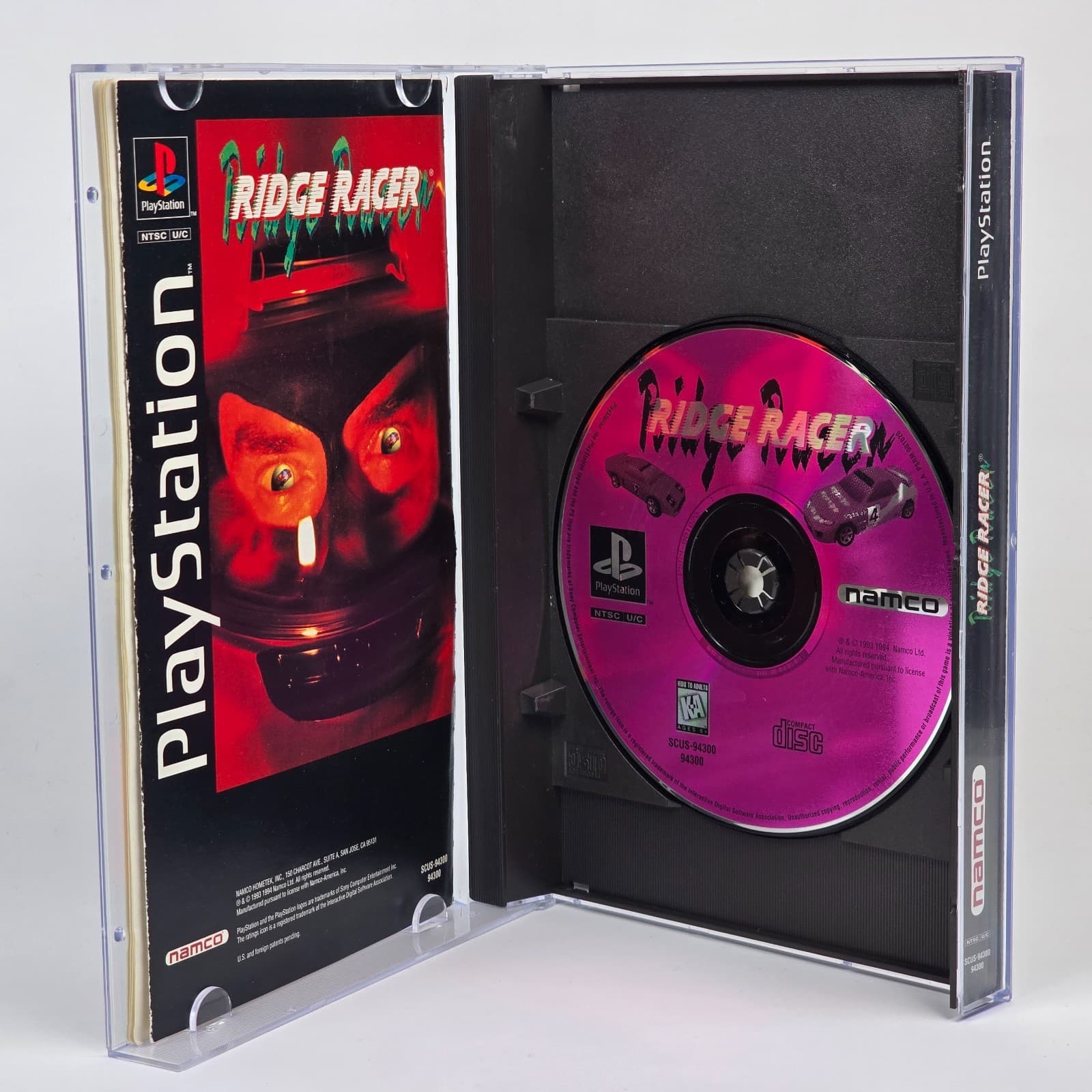 💿REFURBISHED Ridge Racer (PlayStation 1 PS1) NEW CASE Long Box CIB💿 - Thumbnail 2