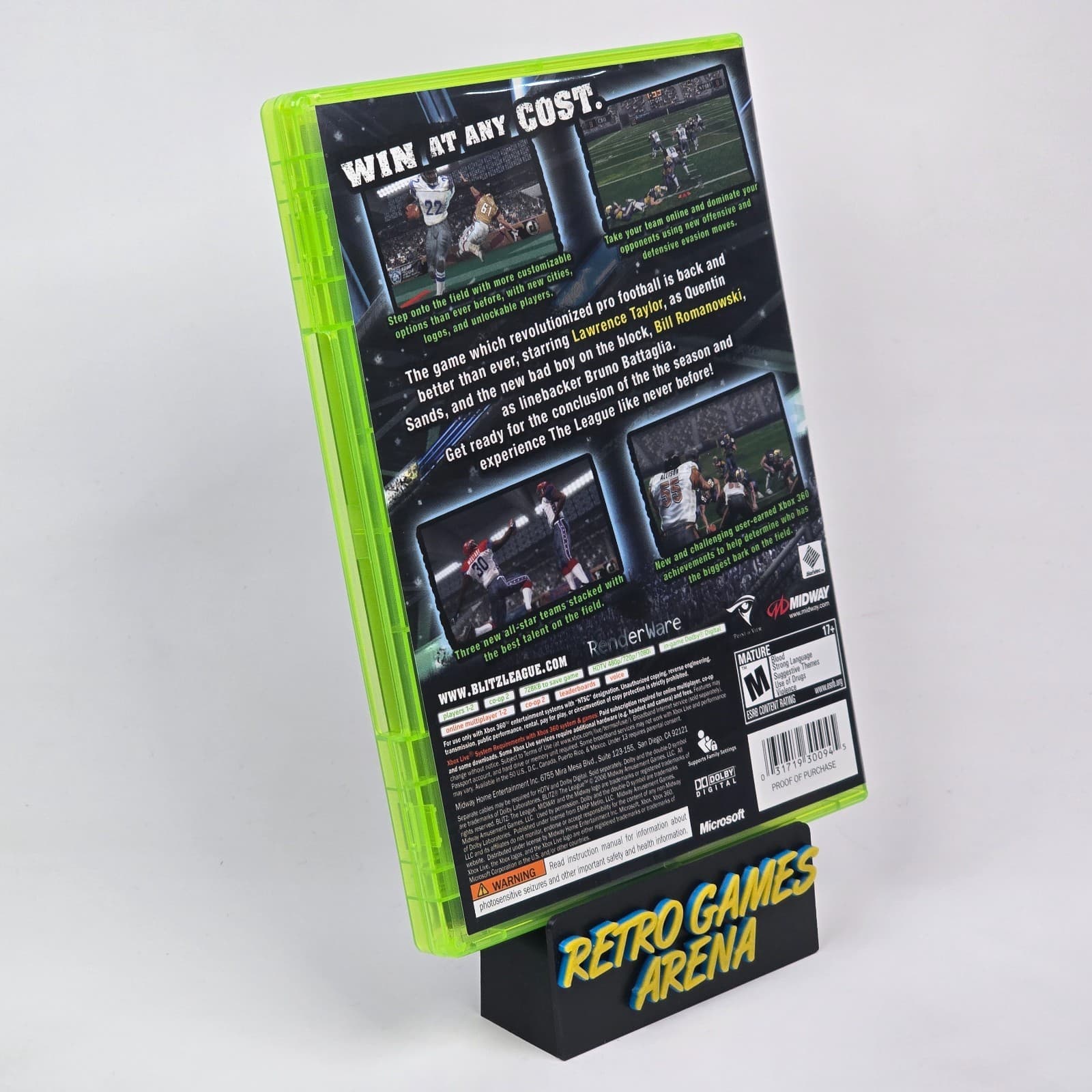 💿REFURBISHED Blitz: The League (Xbox 360) CIB COMPLETE💿 - Thumbnail 4
