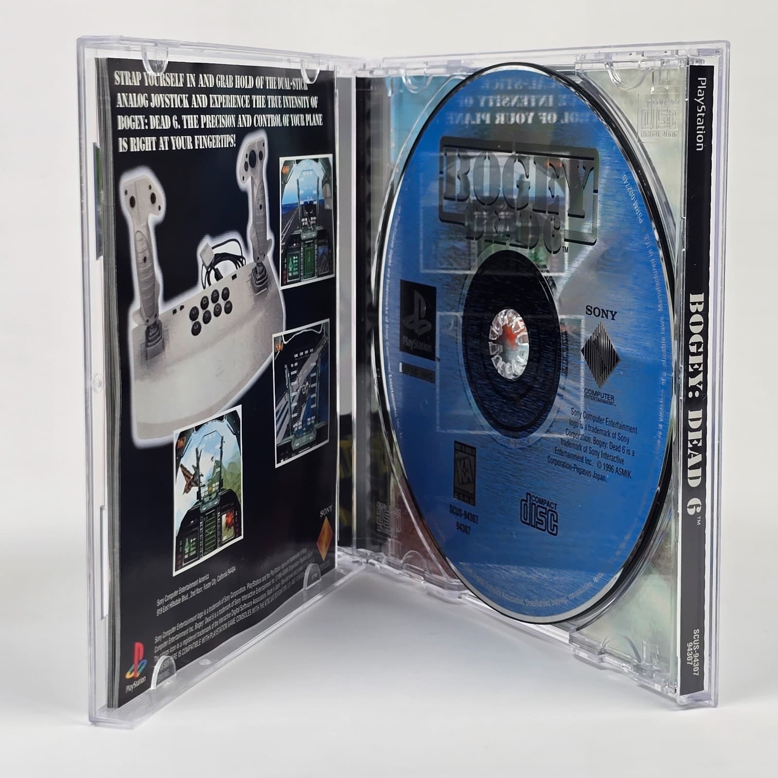 Bogey: Dead 6 (PlayStation 1 PS1) CIB COMPLETE - Thumbnail 2