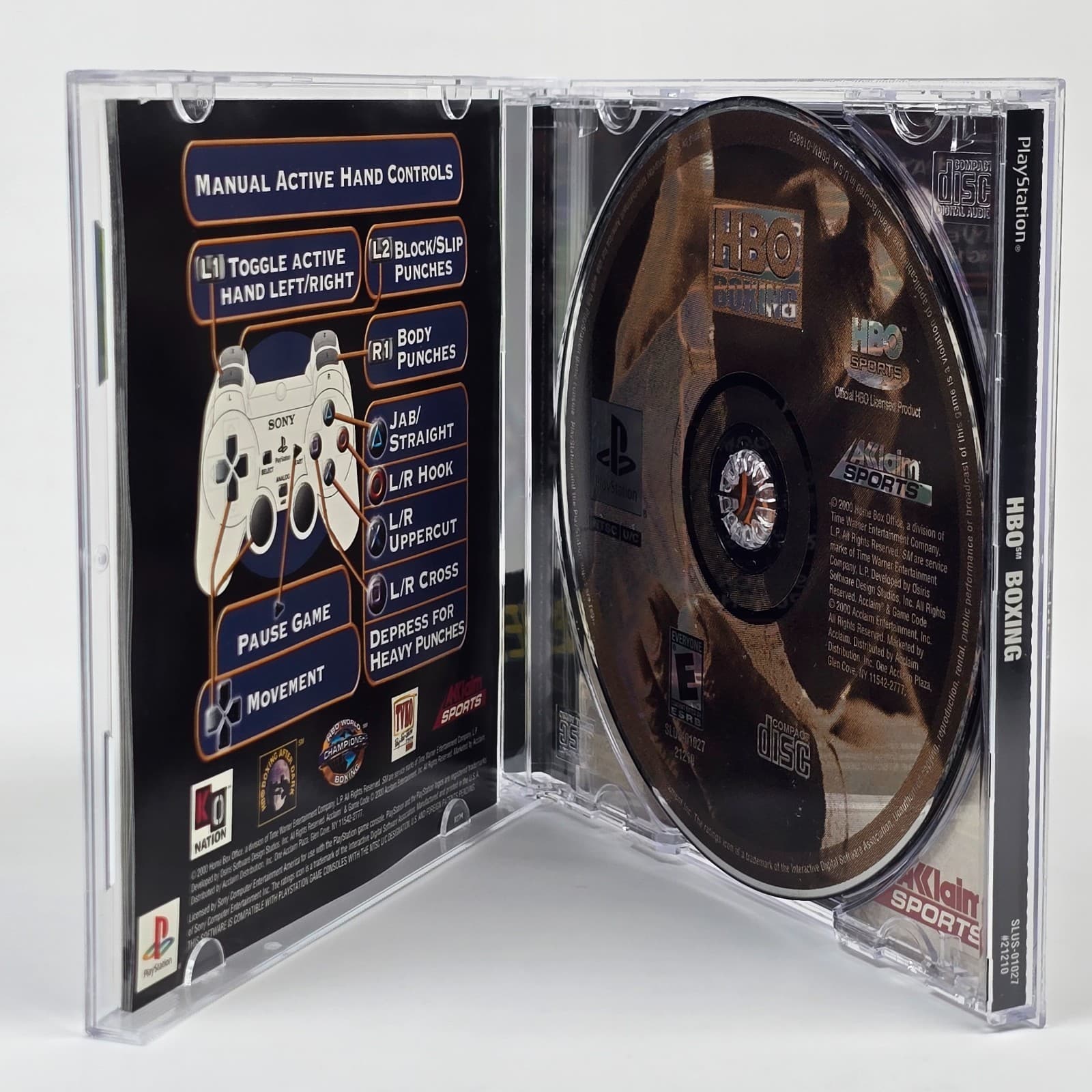 HBO Boxing (PlayStation 1 PS1) CIB COMPLETE - Thumbnail 2